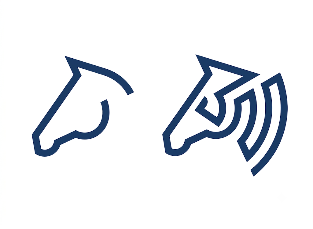 Évolution d'un logo : du croquis au logo final